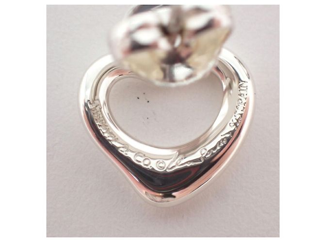 Orecchini a lobo a forma di cuore in argento 925 Tiffany & Co. - vista 7