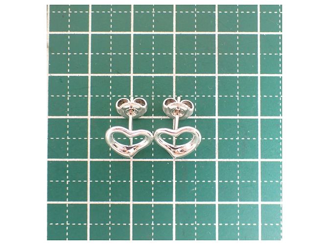 Orecchini a lobo a forma di cuore in argento 925 Tiffany & Co. - vista 11