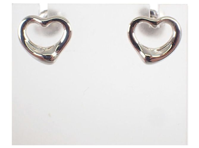 Orecchini a lobo a forma di cuore in argento 925 Tiffany & Co. - vista 2