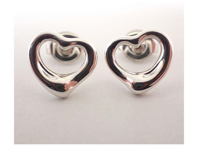 Orecchini a lobo a forma di cuore in argento 925 Tiffany & Co. - vista 6