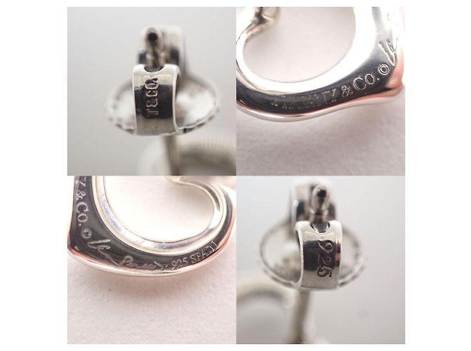 Orecchini a lobo a forma di cuore in argento 925 Tiffany & Co. - vista 8