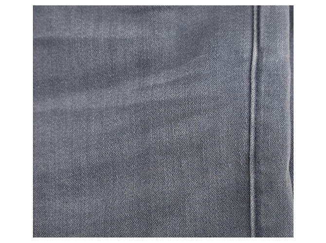 Vaqueros Slim Washed Armani Jeans en algodón gris - vista 11