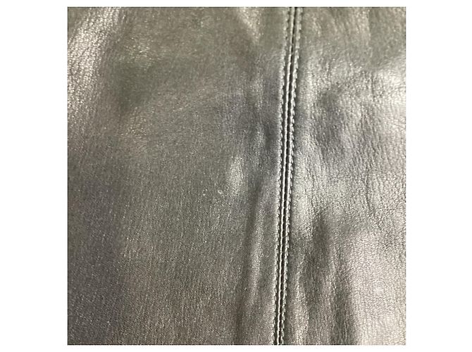 Camicetta senza maniche Marc by Marc Jacobs in pelle nera Nero - vista 6