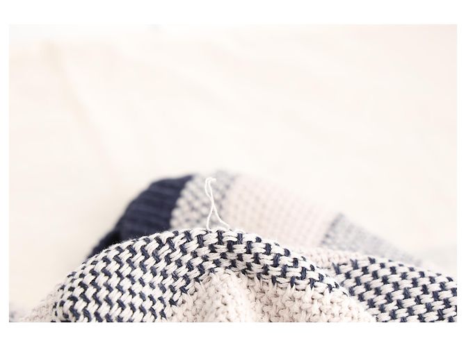 Maglione in maglia a righe Max Mara Weekend in cotone multicolore - vista 7