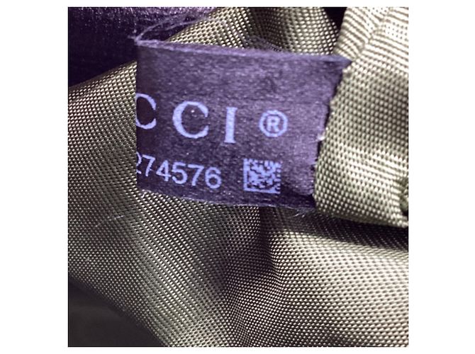 Borsa a tracolla Gucci Medium GG in pelle nera Nero - vista 10