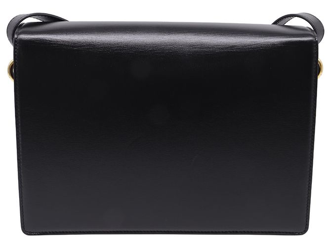 Borsa a tracolla Gucci Medium GG in pelle nera Nero - vista 4