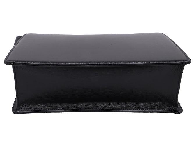 Borsa a tracolla Gucci Medium GG in pelle nera Nero - vista 5