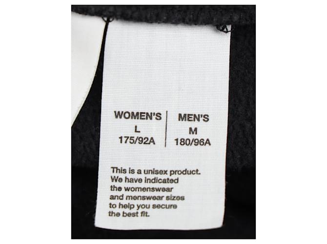 Acne Studios Kapuzenpullover mit Logo-Stickerei aus grauer Baumwolle - Ansicht 6