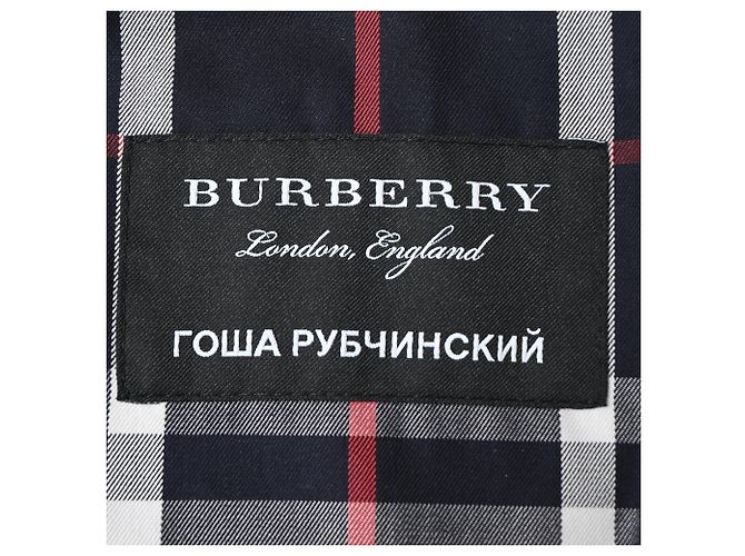 Giacca bomber Burberry con zip in cotone nero - vista 4