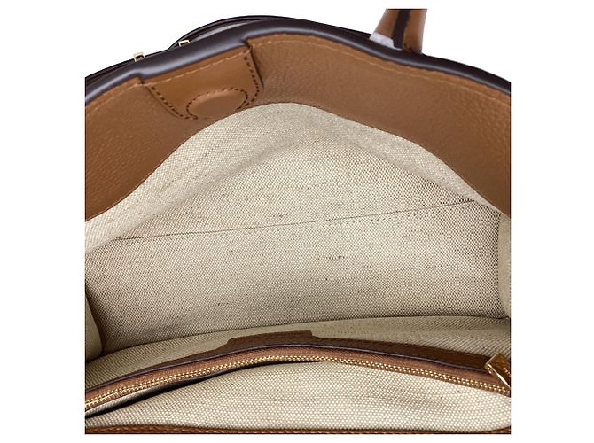 Borsa Tote Scarlett di Michael Kors in pelle di vitello marrone Rosso - vista 15