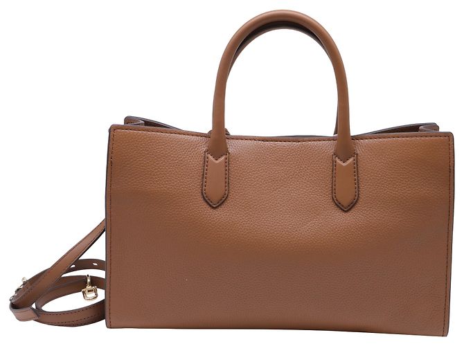 Borsa Tote Scarlett di Michael Kors in pelle di vitello marrone Rosso - vista 4