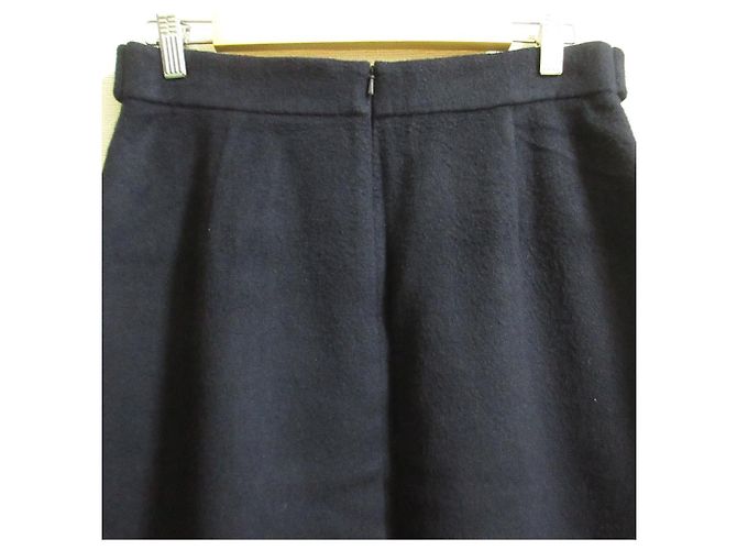 Autre Marque Falda FOXEY Caramel Drop de mezcla de cachemira Azul Azul marino - vista 5