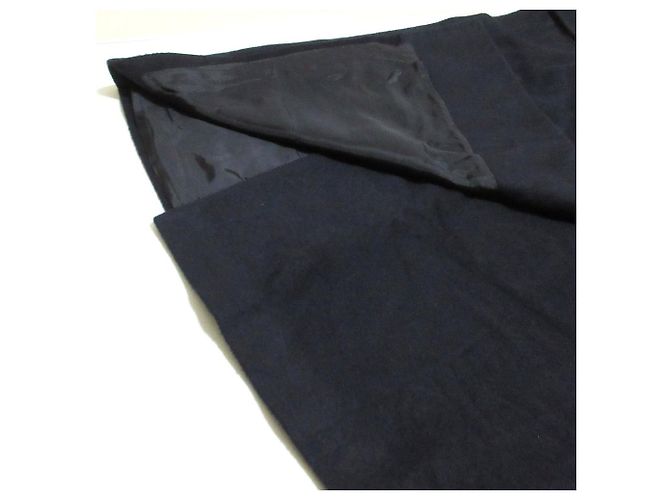 Autre Marque Falda FOXEY Caramel Drop de mezcla de cachemira Azul Azul marino - vista 7