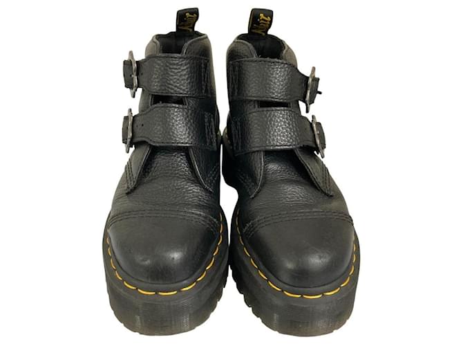 Autre Marque Botas Dr. Martens DEVON FLWR Negro - vista 2