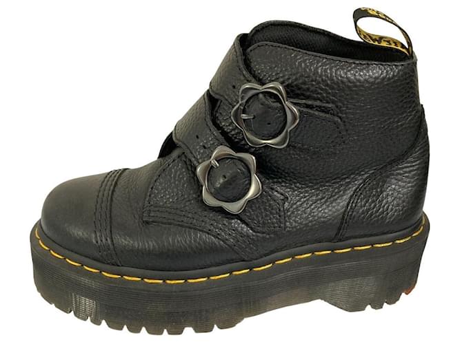 Autre Marque Botas Dr. Martens DEVON FLWR Negro - vista 3
