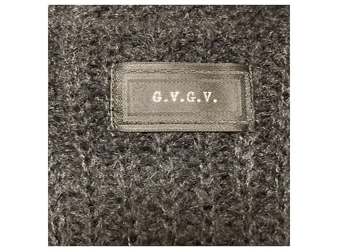 Autre Marque Mohair-Strickpullover G.V.G.V. Schwarz - Ansicht 4