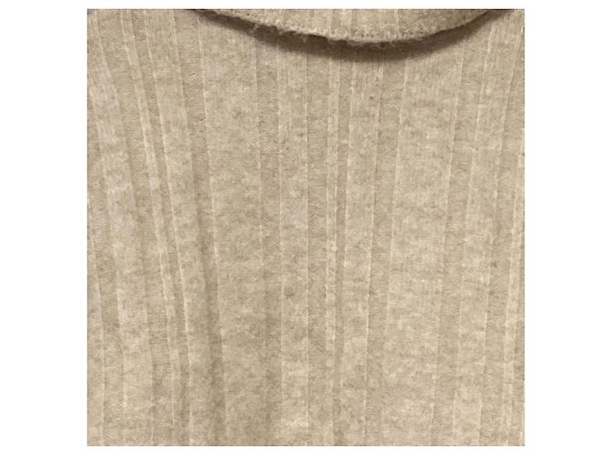 Autre Marque LE CIEL BLEU Pullover aus Alpaka-Mischung Beige - Ansicht 3