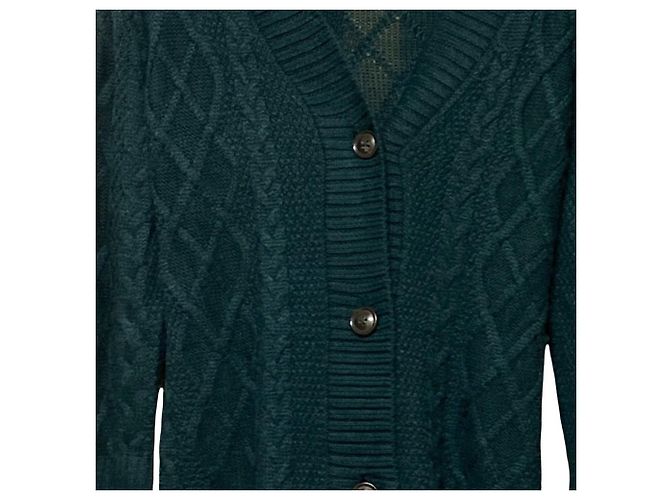 Autre Marque Cárdigan de punto con mezcla de alpaca Jiyuku - vista 4