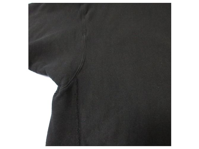 Autre Marque ATON GARMENT DYE URAKE Hoodie Schwarz - Ansicht 11