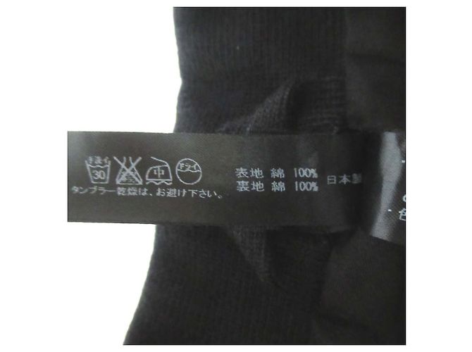 Autre Marque Casaco Chester de algodão Dotsume wjk Preto - vista 4