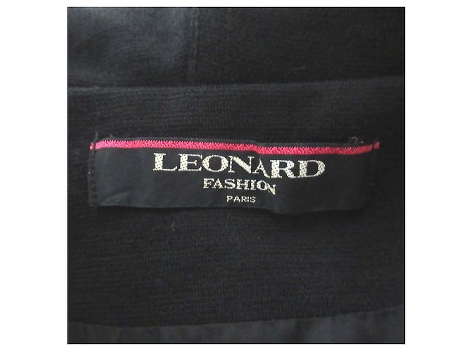 Autre Marque Abrigo con capucha LEONARD FASHION estampado animal Negro Beige - vista 6