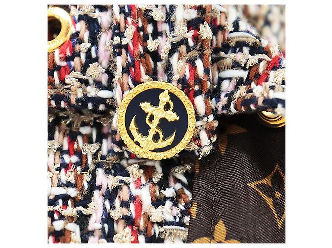 Louis Vuitton Skaterkleid Monogramm-Tweed Mehrfarben - Ansicht 14