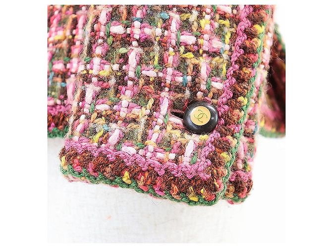 Timeless Giacca in misto lana e tweed Chanel Multicolore - vista 12