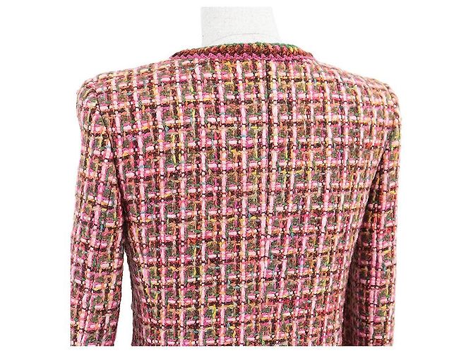 Timeless Giacca in misto lana e tweed Chanel Multicolore - vista 18