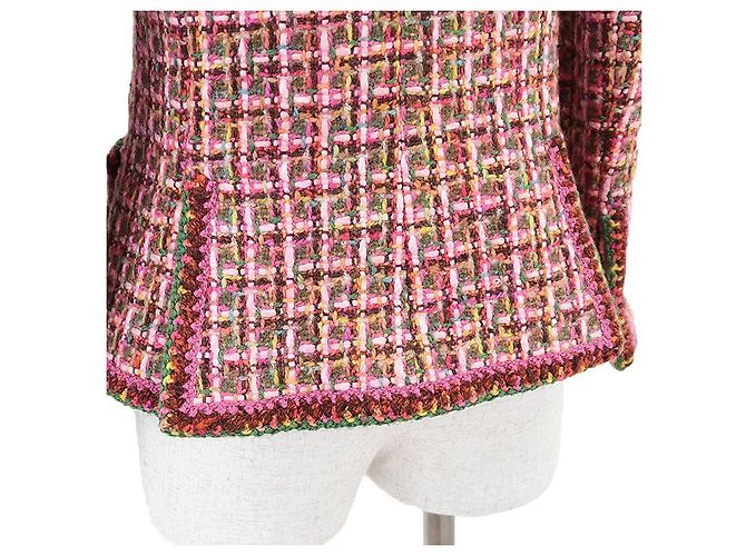 Timeless Giacca in misto lana e tweed Chanel Multicolore - vista 19
