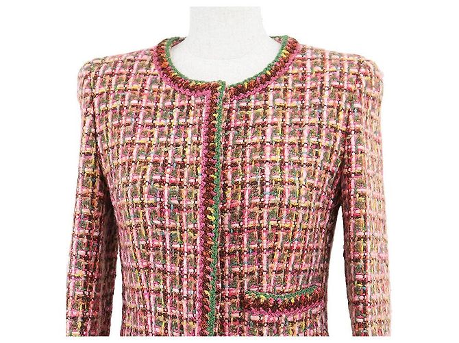 Timeless Giacca in misto lana e tweed Chanel Multicolore - vista 2
