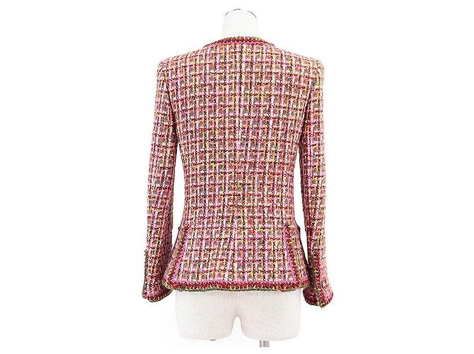 Timeless Giacca in misto lana e tweed Chanel Multicolore - vista 6