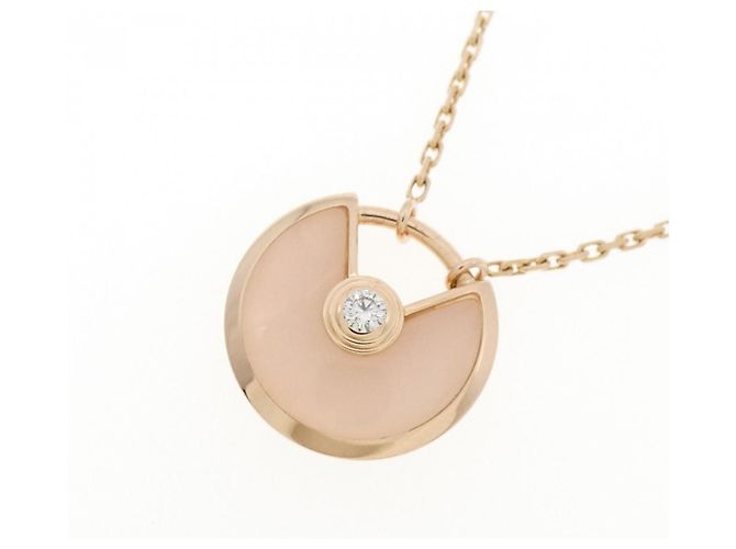 Collana Cartier Amulette Au750 D'oro - vista 3