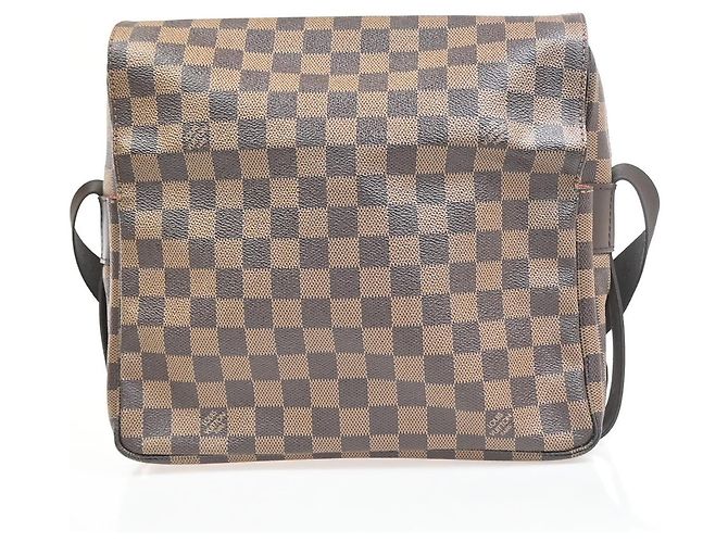 Louis Vuitton Naviglio Damier Ebene Marrone - vista 2