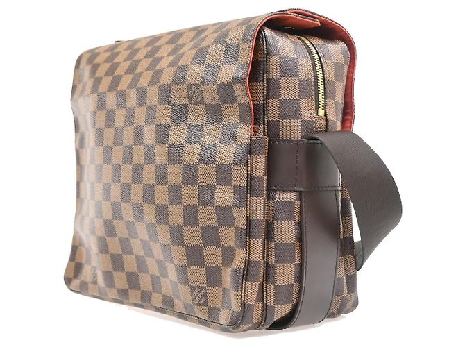 Louis Vuitton Naviglio Damier Ebene Marrone - vista 3