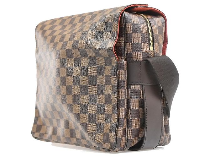 Louis Vuitton Naviglio Damier Ebene Marrone - vista 4