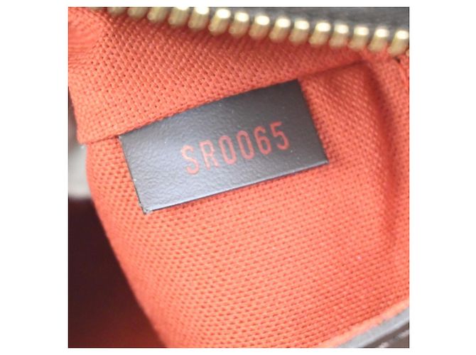 Louis Vuitton Naviglio Damier Ebene Marrone - vista 7