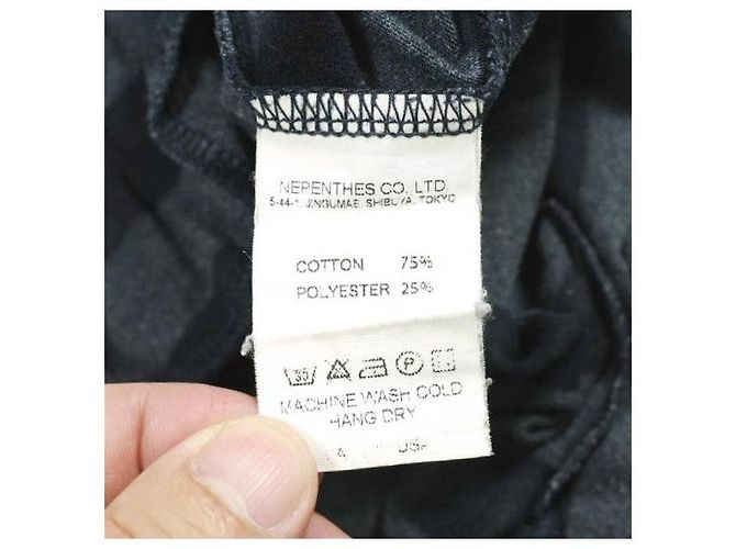 Autre Marque FWK by ENGINEERED GARMENTS Baumwollstrickhose Blau Marineblau - Ansicht 7