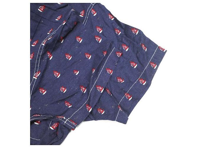 Autre Marque Vestido de algodón con estampado de Yacht BEAMS BOY Azul Azul marino - vista 5