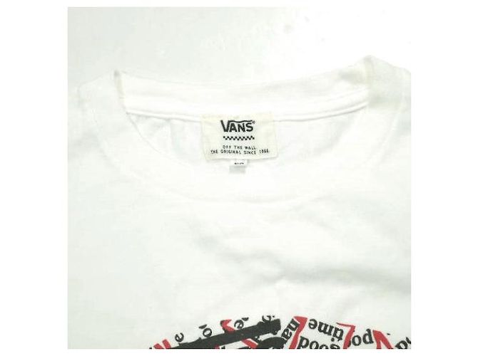 Autre Marque Camiseta de algodón con estampado VANS × have a good time × BEAMS Blanco - vista 4