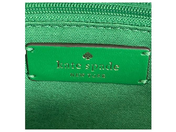 Borsa Tote 2way Ella Even Stripe Jacquard kate spade Bianco Verde Blu navy - vista 10