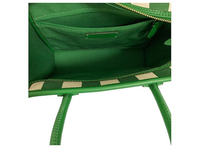 Borsa Tote 2way Ella Even Stripe Jacquard kate spade Bianco Verde Blu navy - vista 9