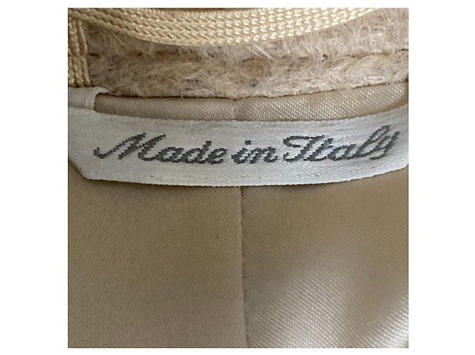 Abrigo largo cruzado de alpaca Max Mara Beige - vista 5