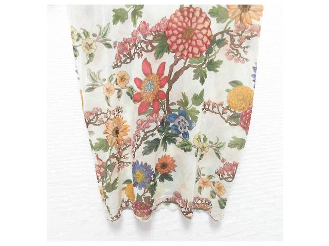 Autre Marque Top de rejilla Floral Power de VIVIENNE TAM Beige - vista 5
