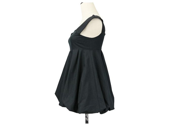 Autre Marque Camicia Flare Maison de Dolce Nero - vista 3