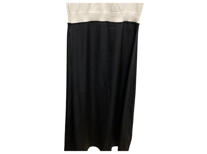 Autre Marque Hugo Boss Strickkleid Schwarz Weiß - Ansicht 4