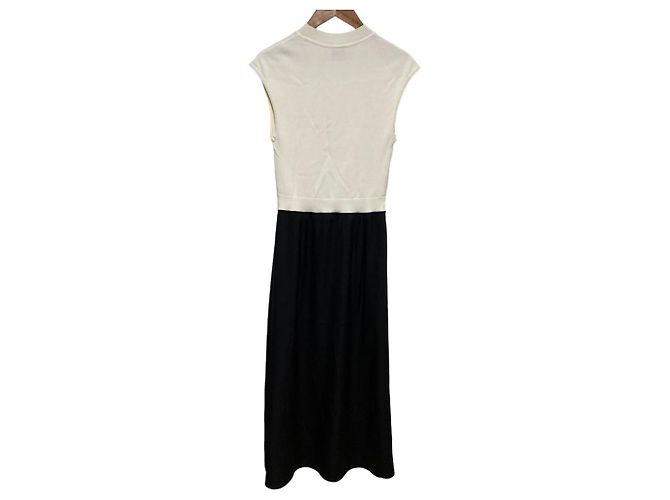 Autre Marque Hugo Boss Strickkleid Schwarz Weiß - Ansicht 5