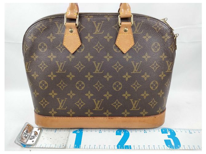 Bolsa Louis Vuitton Alma em Canvas Monogram MM Multicor - vista 2