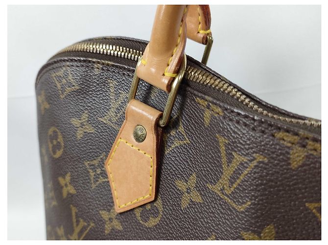 Bolsa Louis Vuitton Alma em Canvas Monogram MM Multicor - vista 4