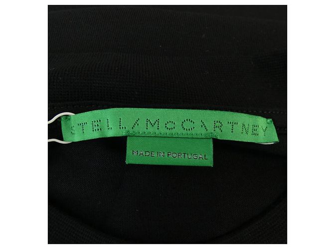 Stella Mc Cartney Camiseta larga Record de Stella McCartney Negro - vista 4