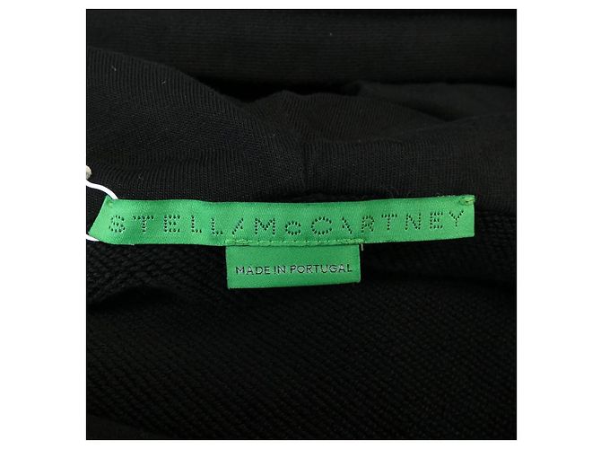 Stella Mc Cartney Sudadera con capucha Stella McCartney Record Negro - vista 4